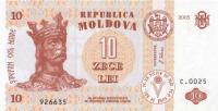 p10d from Moldova: 10 Lei from 2005