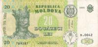 Gallery image for Moldova p13g: 20 Leu