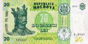 Gallery image for Moldova p23: 20 Leu