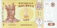 Gallery image for Moldova p8a: 1 Leu