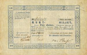 Gallery image for Netherlands pA16: 10 Gulden
