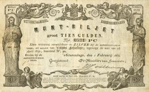Gallery image for Netherlands pA20: 10 Gulden