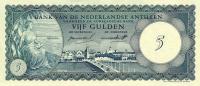 Gallery image for Netherlands Antilles p1a: 5 Gulden