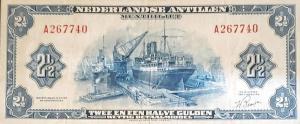 Gallery image for Netherlands Antilles pA1a: 2.5 Gulden
