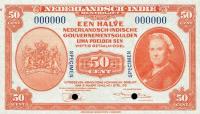 p110s from Netherlands Indies: 50 Cents from 1943