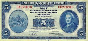 Gallery image for Netherlands Indies p113a: 5 Gulden