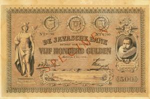 Gallery image for Netherlands Indies p59s: 500 Gulden