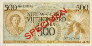 Gallery image for Netherlands New Guinea p10s: 500 Gulden