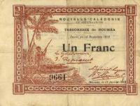 Gallery image for New Caledonia p31: 1 Franc