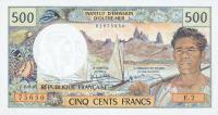 Gallery image for New Caledonia p60e: 500 Francs