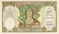 Gallery image for New Hebrides p10s: 100 Francs