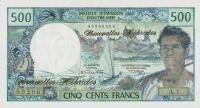 Gallery image for New Hebrides p19a: 500 Francs