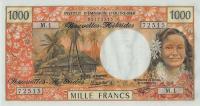Gallery image for New Hebrides p20c: 1000 Francs
