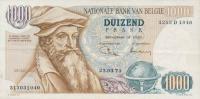 Gallery image for Belgium p136b: 1000 Francs