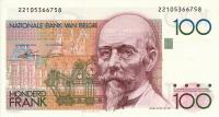 Gallery image for Belgium p140a: 100 Francs