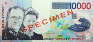 Gallery image for Belgium p152s: 10000 Francs