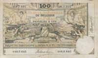 Gallery image for Belgium p71: 100 Francs