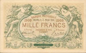 Gallery image for Belgium p80: 1000 Francs