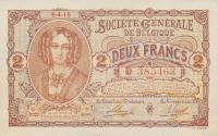 Gallery image for Belgium p87: 2 Francs