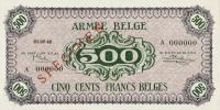 Gallery image for Belgium pM8s: 500 Francs
