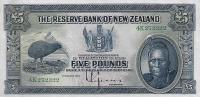 Gallery image for New Zealand p156a: 5 Pounds