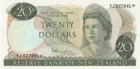 p167r from New Zealand: 20 Dollars from 1977