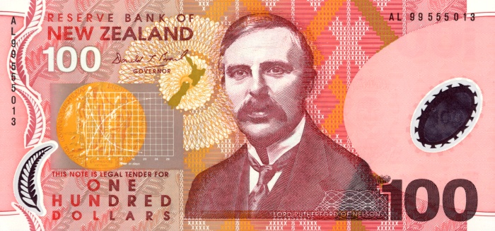 Front of New Zealand p189a: 100 Dollars from 1999
