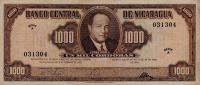 Gallery image for Nicaragua p114a: 1000 Cordobas