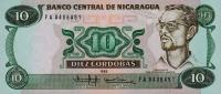 Gallery image for Nicaragua p151a: 10 Cordobas