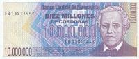Gallery image for Nicaragua p166a: 10000000 Cordobas
