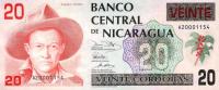 Gallery image for Nicaragua p176: 20 Cordobas