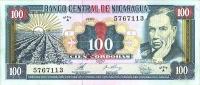 Gallery image for Nicaragua p178a: 100 Cordobas