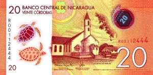 Gallery image for Nicaragua p210r: 20 Cordobas from 2014