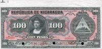 Gallery image for Nicaragua p49s: 100 Pesos