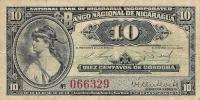 Gallery image for Nicaragua p52a: 10 Centavos