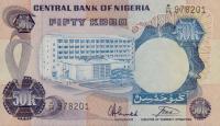 p14g from Nigeria: 50 Kobo from 1973