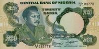 p26e from Nigeria: 20 Naira from 1984