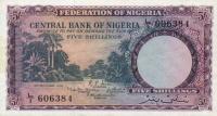Gallery image for Nigeria p2a: 5 Shillings