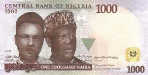 Gallery image for Nigeria p36r: 1000 Naira from 2021
