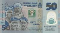 Gallery image for Nigeria p40b: 50 Naira