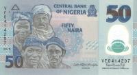 Gallery image for Nigeria p40i: 50 Naira from 2019