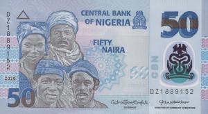 Gallery image for Nigeria p40j: 50 Naira from 2020
