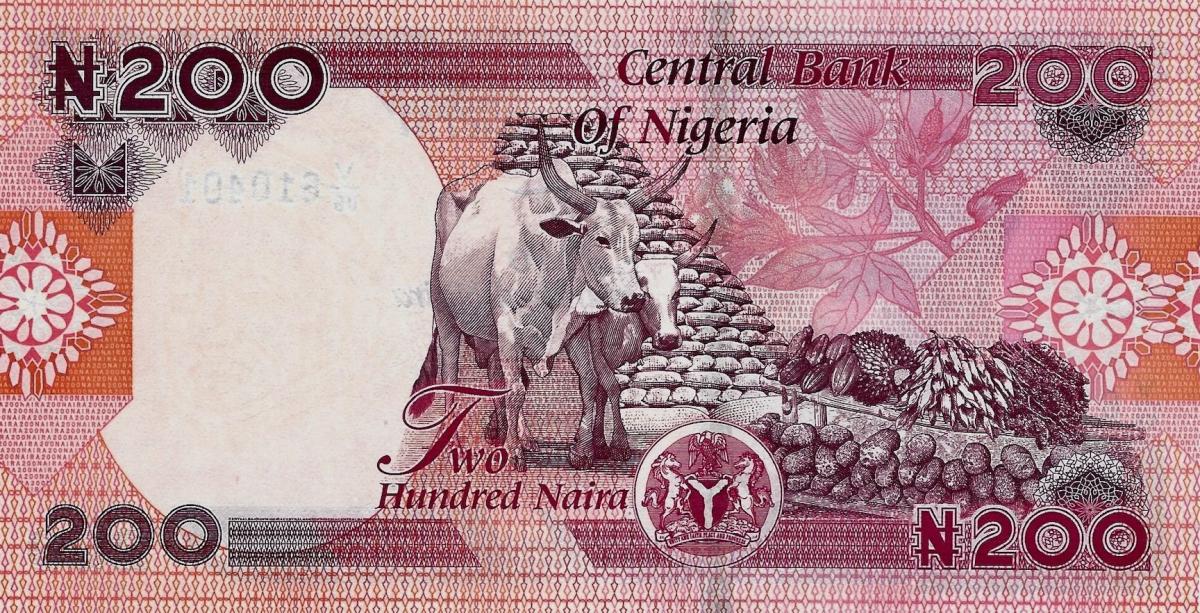 Back of Nigeria p47c: 200 Naira from 2024
