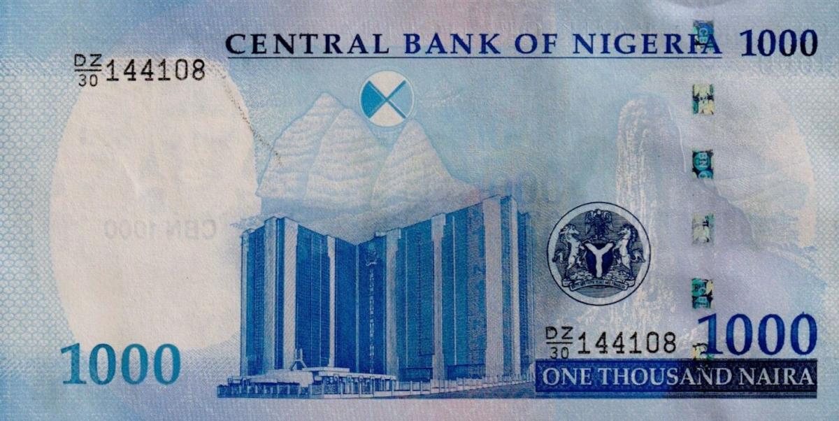 Back of Nigeria p49a: 1000 Naira from 2022