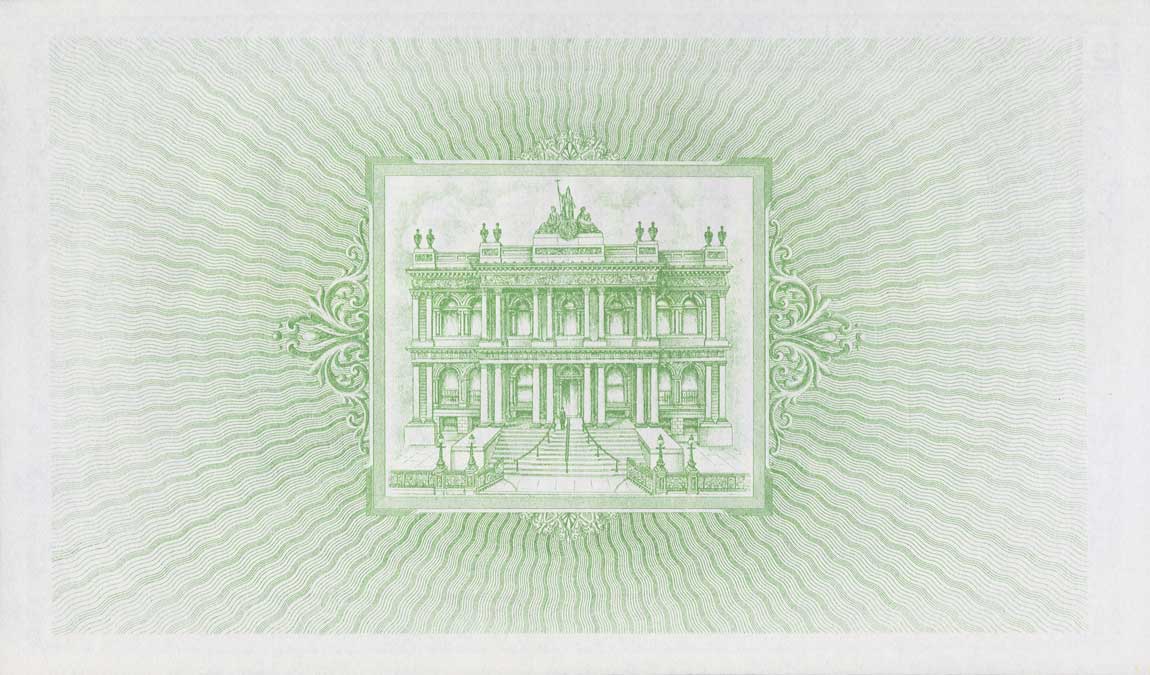 Back of Northern Ireland p316b: 5 Pounds from 1956