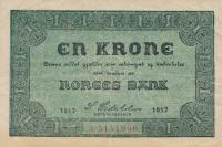 Gallery image for Norway p13a: 1 Krone