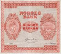 Gallery image for Norway p28a1: 100 Kroner