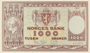 Gallery image for Norway p35c: 1000 Kroner