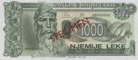 Gallery image for Albania p58s: 1000 Leke