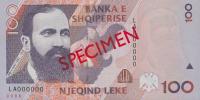 Gallery image for Albania p62s: 100 Leke